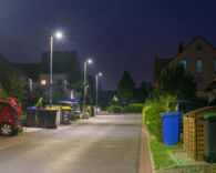 Foto: Beleuchtung Achstattring, Gießen nach Modernisierung mit LED-Leuchten Foto: Beleuchtung Achstattring, Gießen nach Modernisierung mit LED-Leuchten
